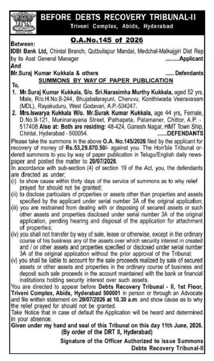 Court notice