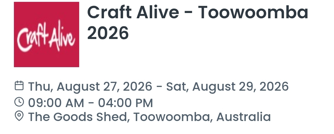Craft Alive - Toowoomba 2026