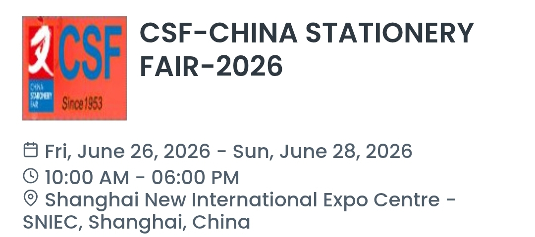 CSF-CHINA STATIONERY FAIR-2026