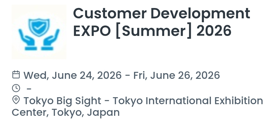 Customer Development EXPO [Summer] 2026