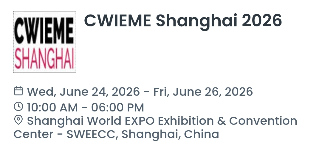 CWIEME Shanghai 2026