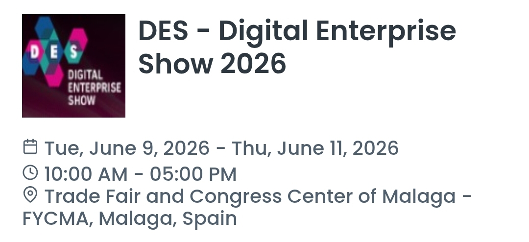 DES - Digital Enterprise Show 2026
