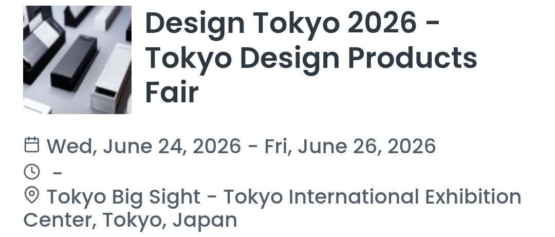 Design Tokyo 2026 - Tokyo Design Products Fair