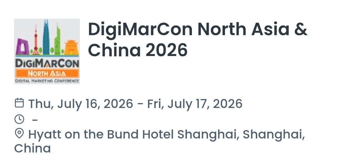 DigiMarCon North Asia & China 2026