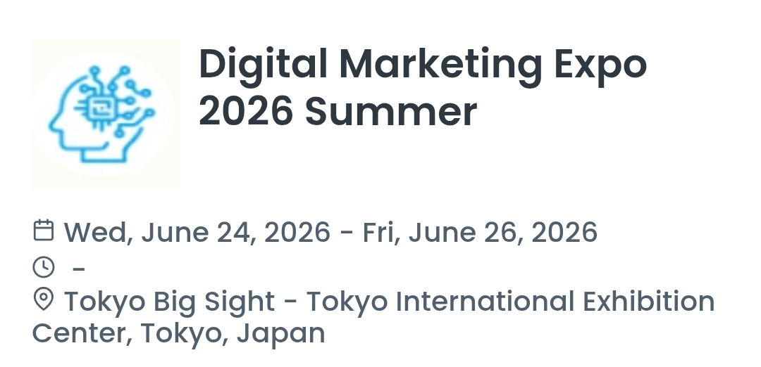Digital Marketing Expo 2026 Summer