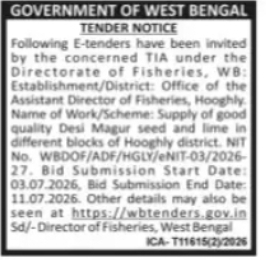 Directorate of Fisheries – Hooghly