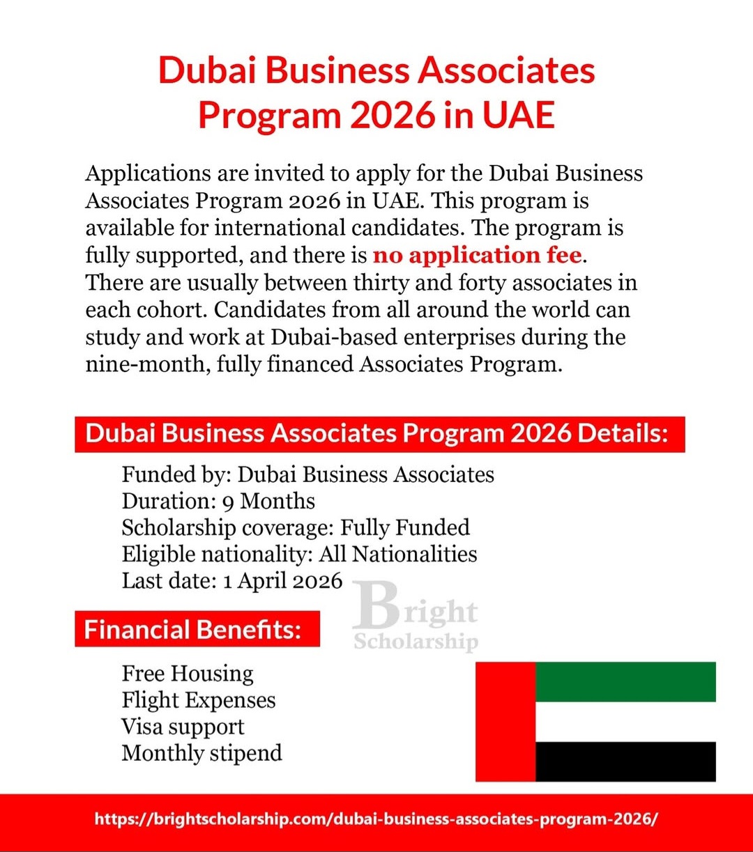 Dubai Business Associates Program 2026