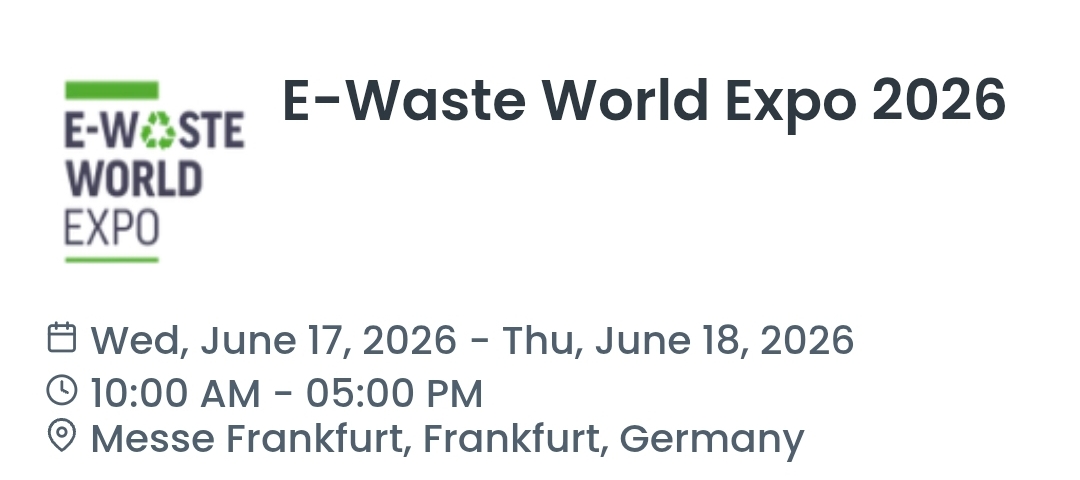 E-Waste World Expo 2026