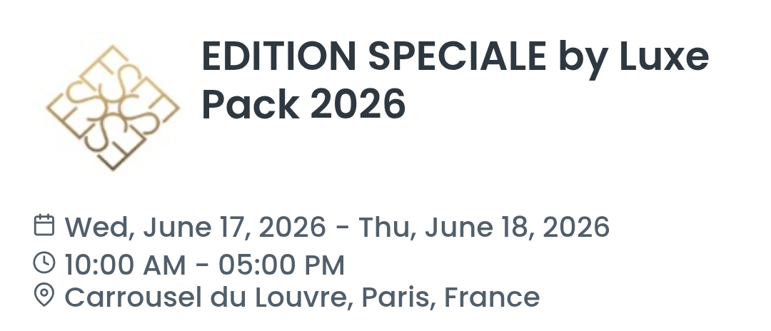 EDITION SPECIALE by Luxe Pack 2026