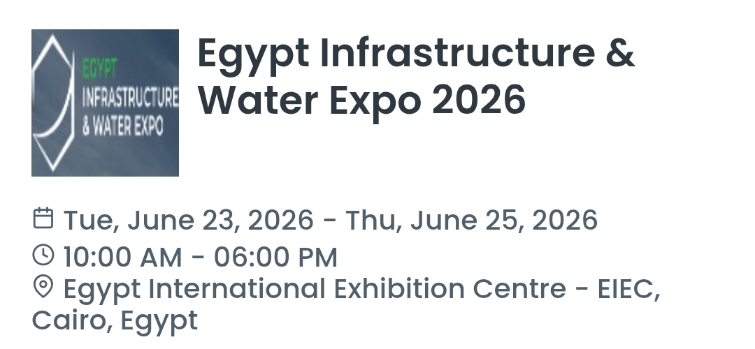 Egypt Infrastructure & Water Expo 2026
