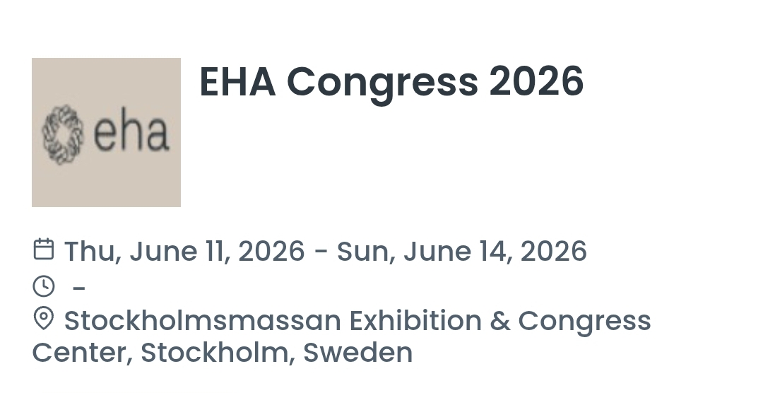 EHA Congress 2026