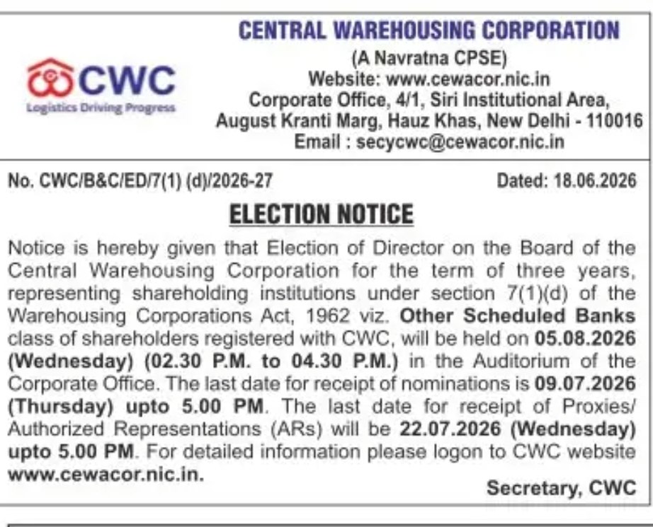 Election Notice