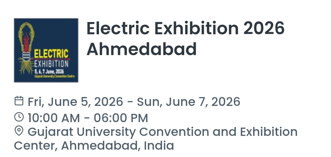 Electric Exhibition 2026 Ahmedabad