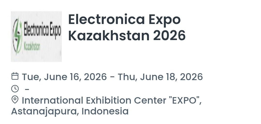 Electronica Expo Kazakhstan 2026