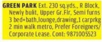 🏡 Elegant South Delhi Rental Opportunity!