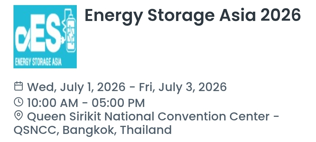 Energy Storage Asia 2026