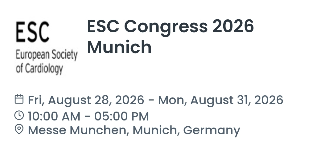 ESC Congress 2026 Munich