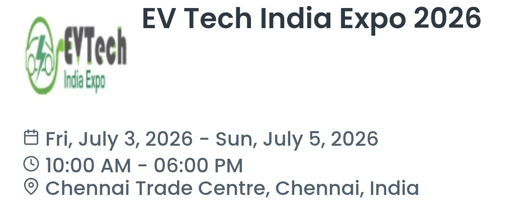 EV Tech India Expo 2026