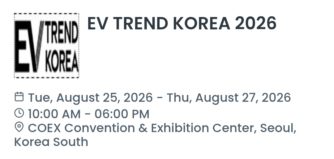 EV TREND KOREA 2026