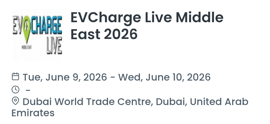 EVCharge Live Middle East 2026