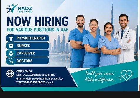 🚑 Exciting Healthcare Opportunities in UAE!