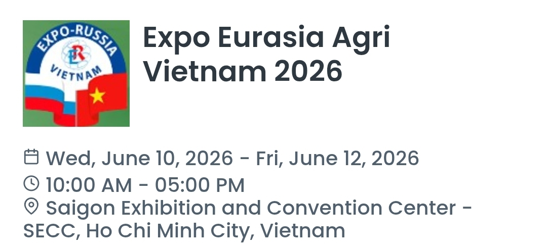 Expo Eurasia Agri Vietnam 2026
