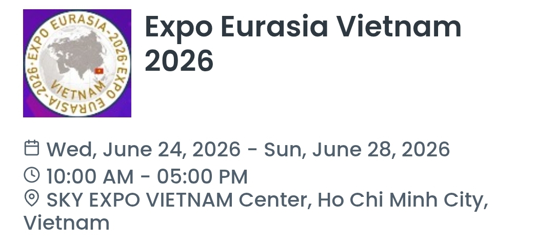 Expo Eurasia Vietnam 2026