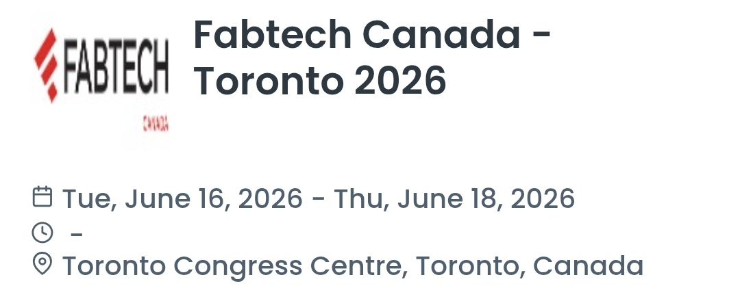 Fabtech Canada - Toronto 2026