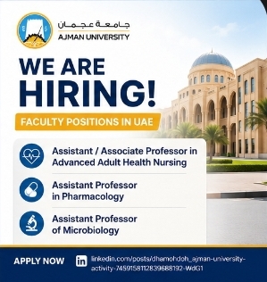 🎓 Faculty Openings in UAE – Apply Now