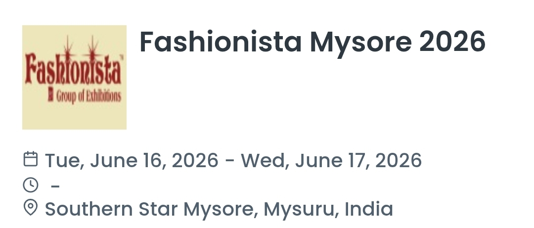 Fashionista Mysore 2026