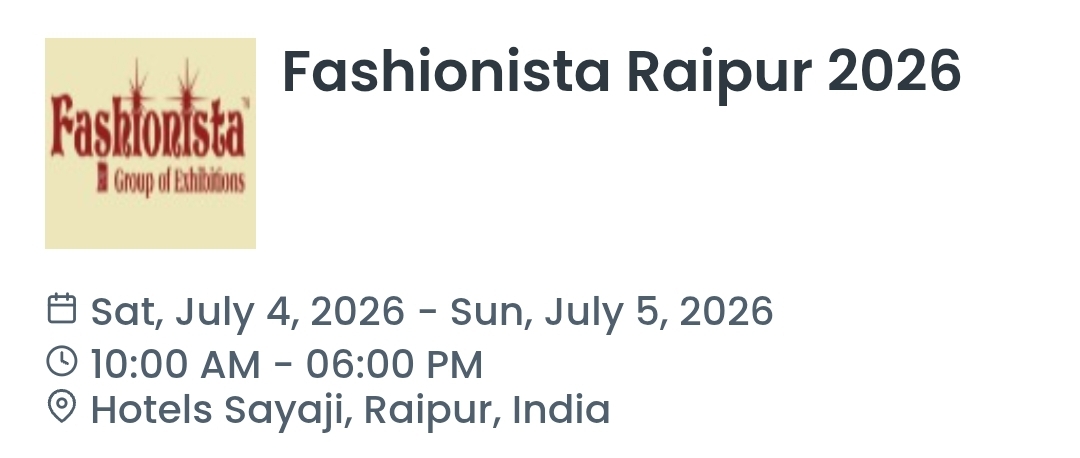 Fashionista Raipur 2026