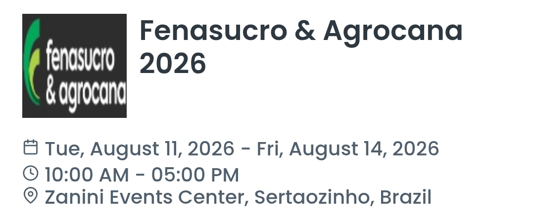 Fenasucro & Agrocana 2026