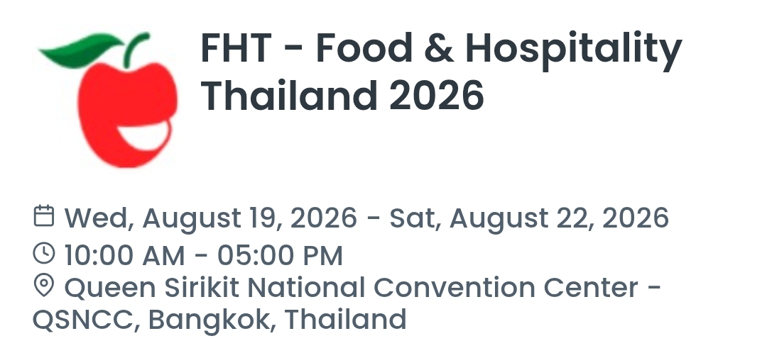FHT - Food & Hospitality Thailand 2026