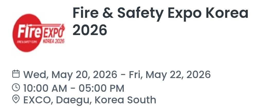 Fire & Safety Expo Korea 2026