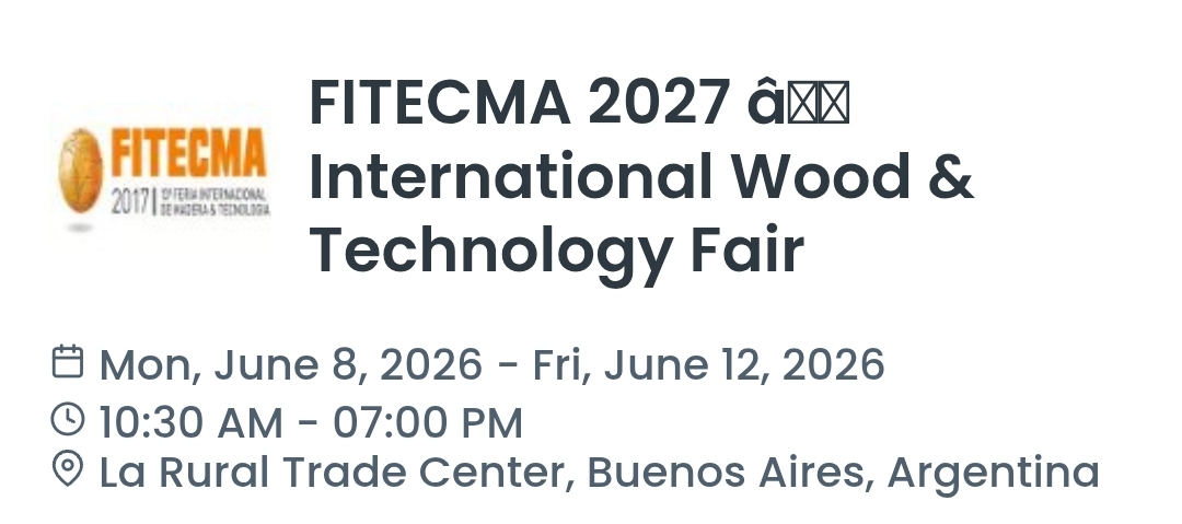 FITECMA 2027 â International Wood & Technology Fair