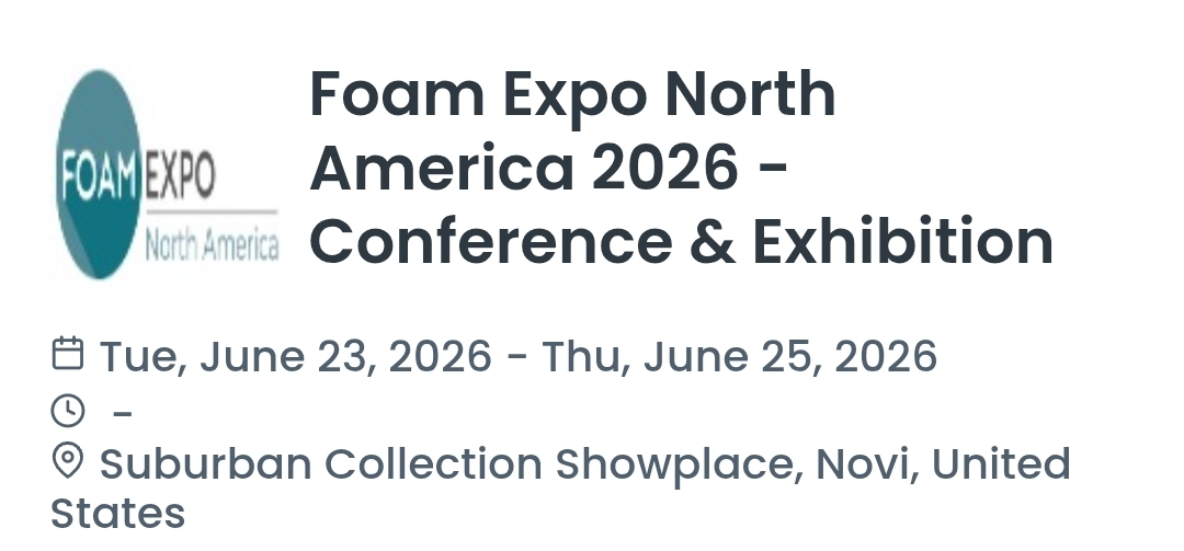 Foam Expo North America 2026 - Conference & Exhibition