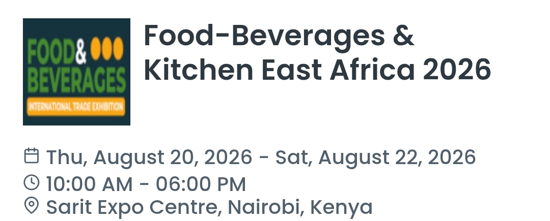 Food-Beverages & Kitchen East Africa 2026