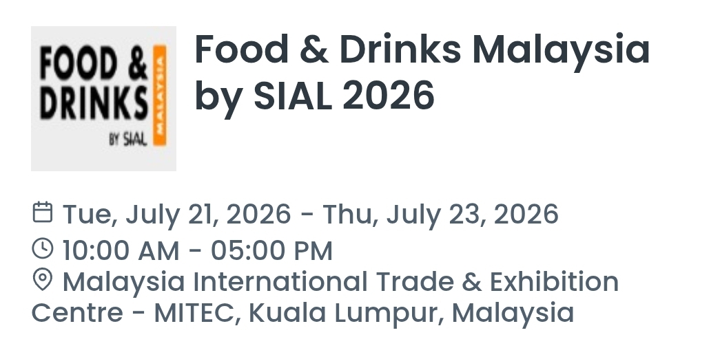 Food & Drinks Malaysia by SIAL 2026