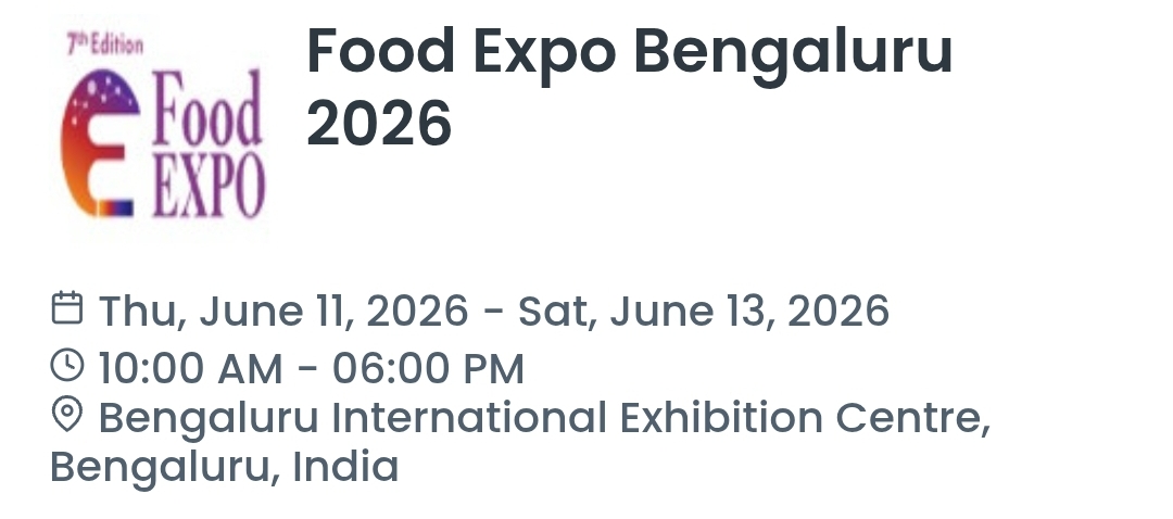 Food Expo Bengaluru 2026