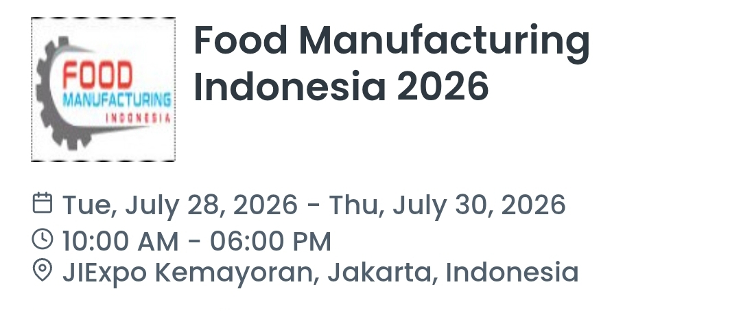 Food Manufacturing Indonesia 2026
