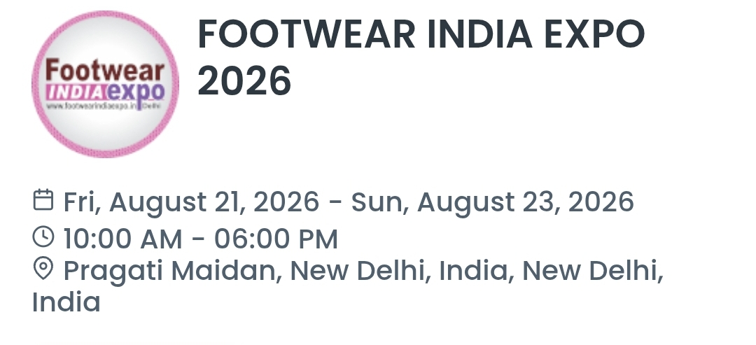 FOOTWEAR INDIA EXPO 2026