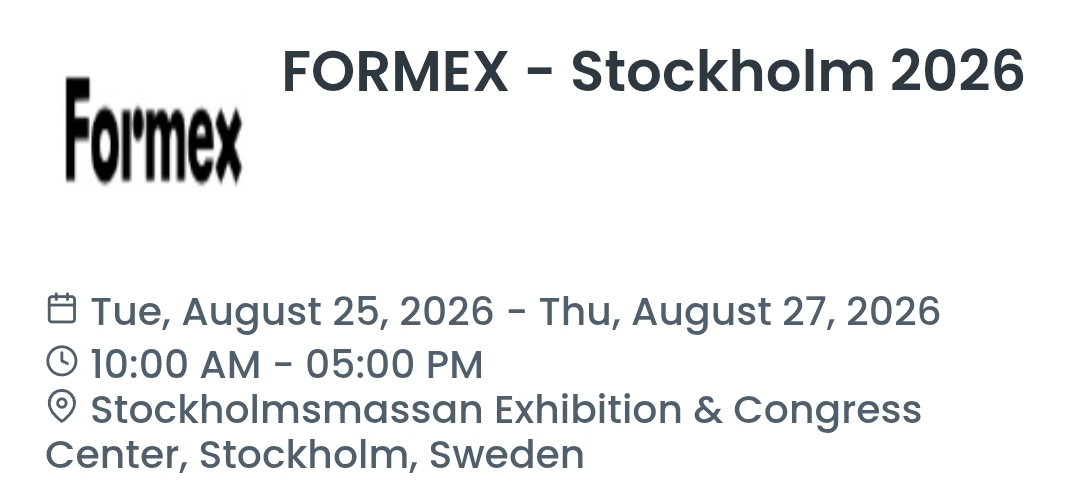 FORMEX - Stockholm 2026