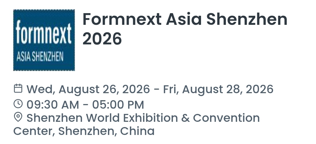 Formnext Asia Shenzhen 2026