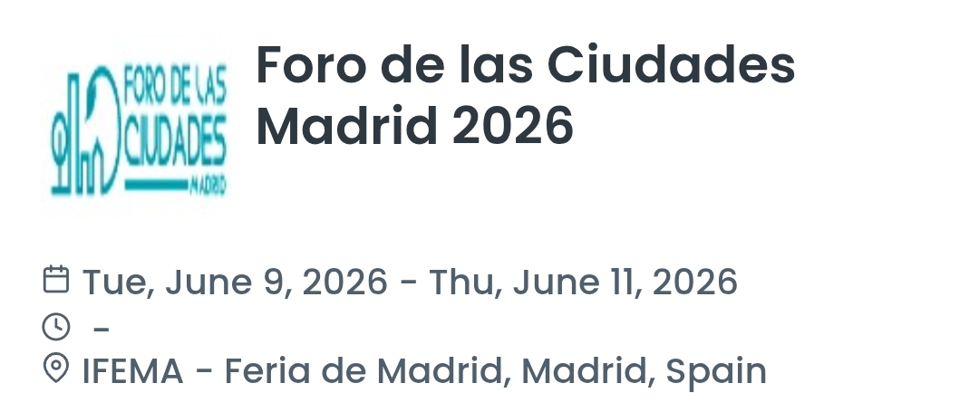Foro de las Ciudades Madrid 2026