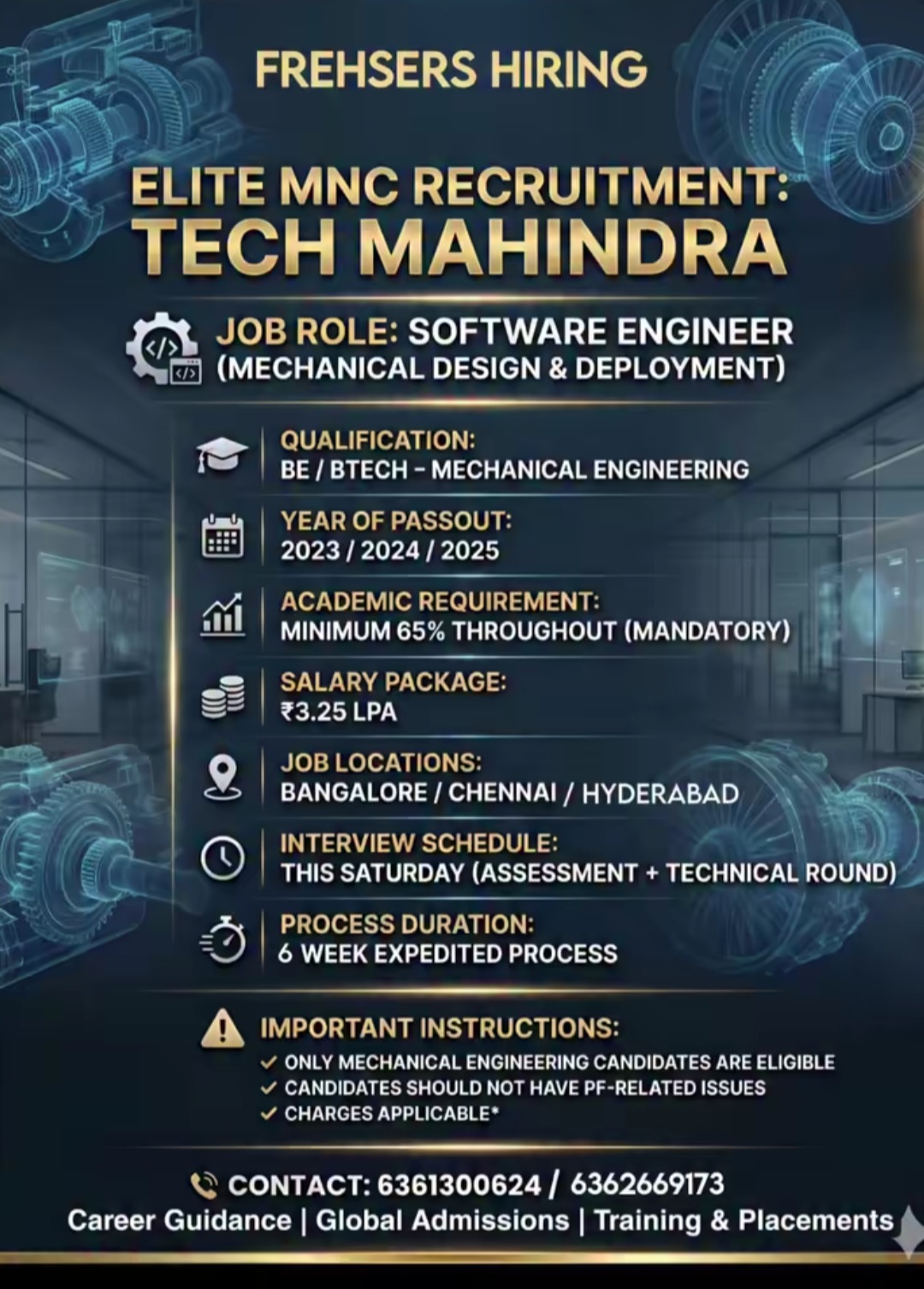 FRESHERS HIRING – ELITE MNC RECRUITMENT 🚀