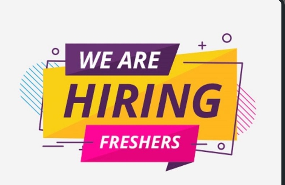 Freshers Hiring – Multiple Departments @ Hyderabad