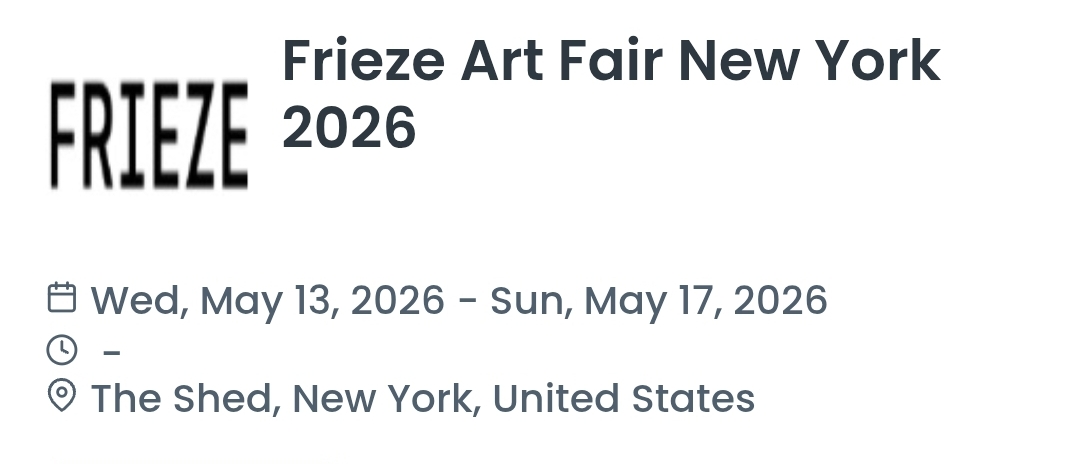 Frieze Art Fair New York 2026