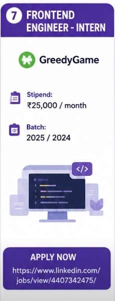 🚀 Frontend Engineer Intern Hiring