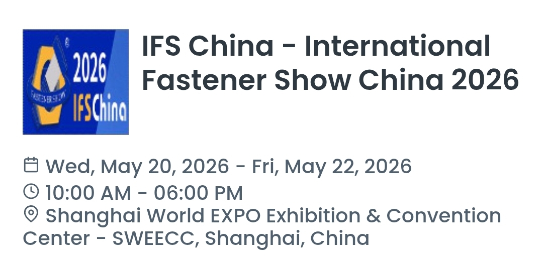 FS China - International Fastener Show China 2026