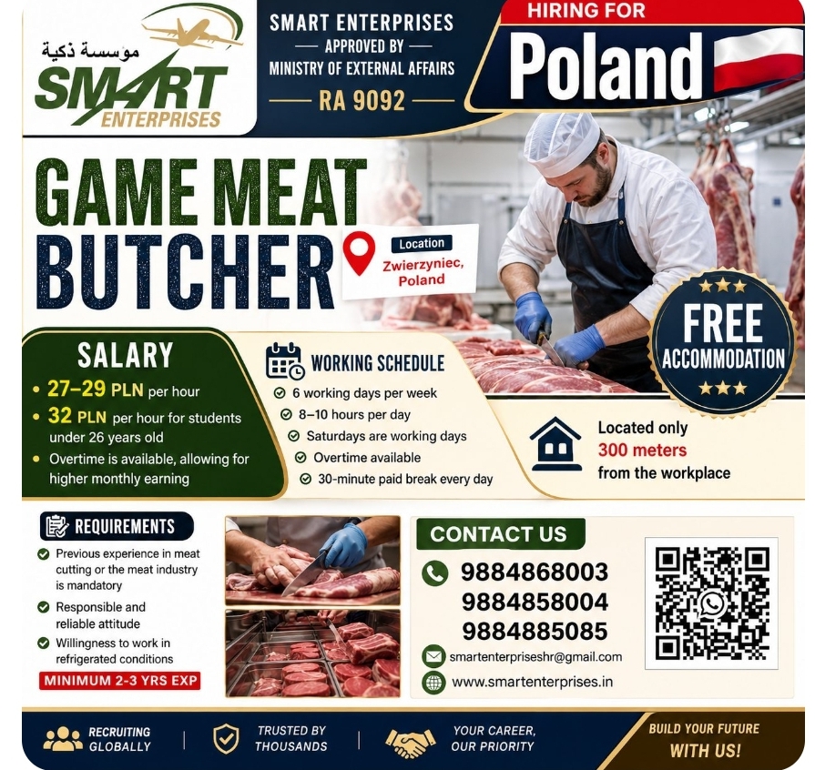 GAME MEAT BUTCHER
